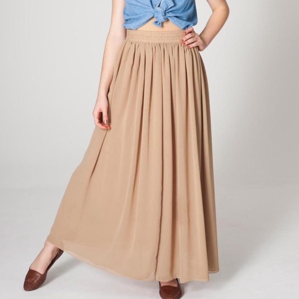 American Apparel maxi skirt